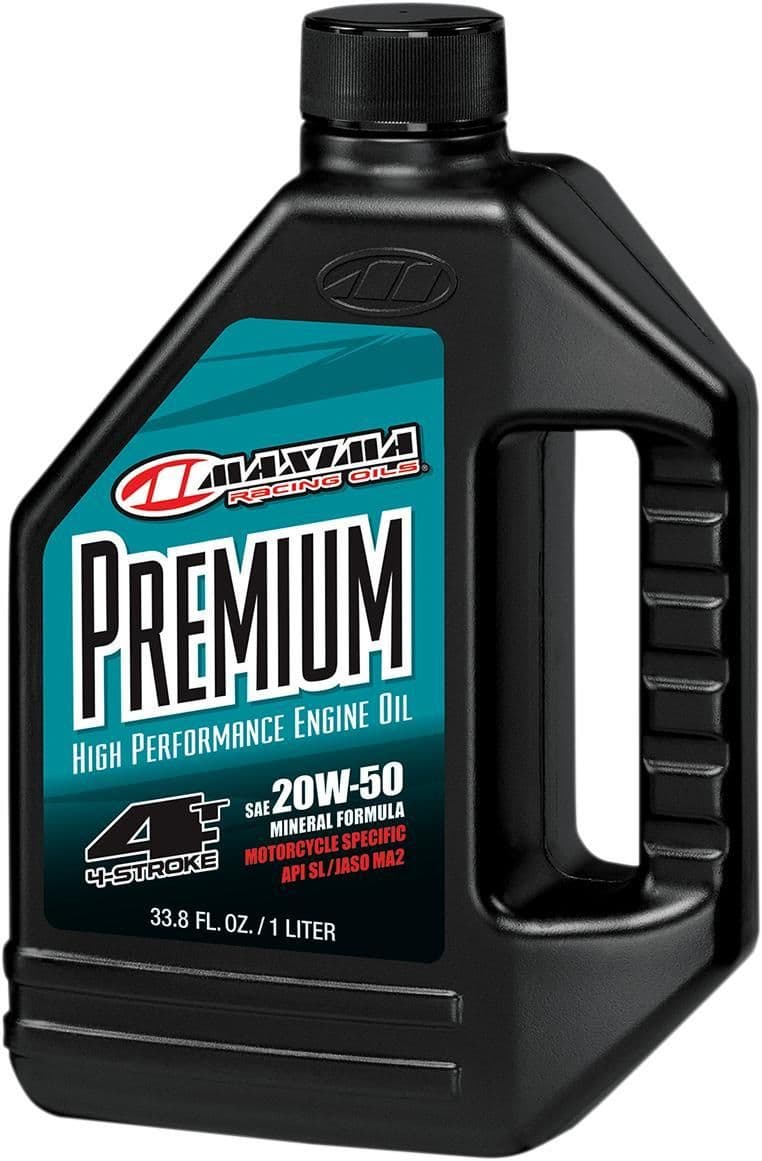 2WVN-MAXIMA-35901 Premium High Performance Mineral 4T Engine Oil - 20W50 - 1L