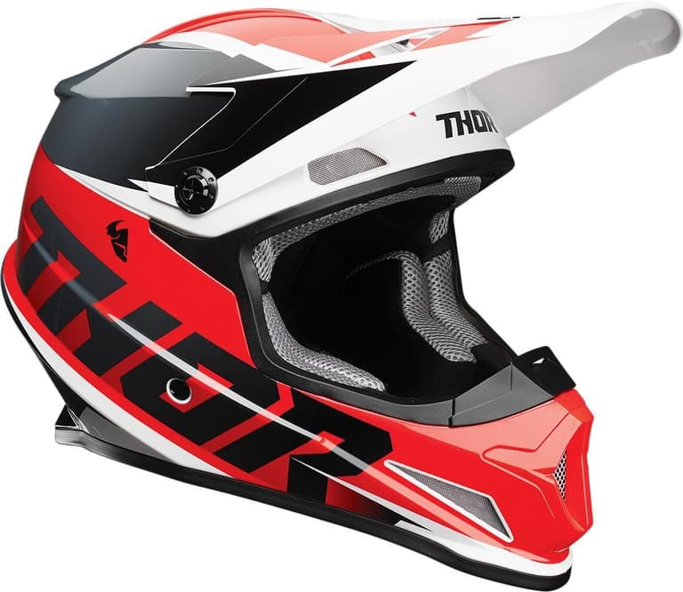 AXR4-THOR-01106795 Sector Helmet - Fader - Red/Black - 3XL