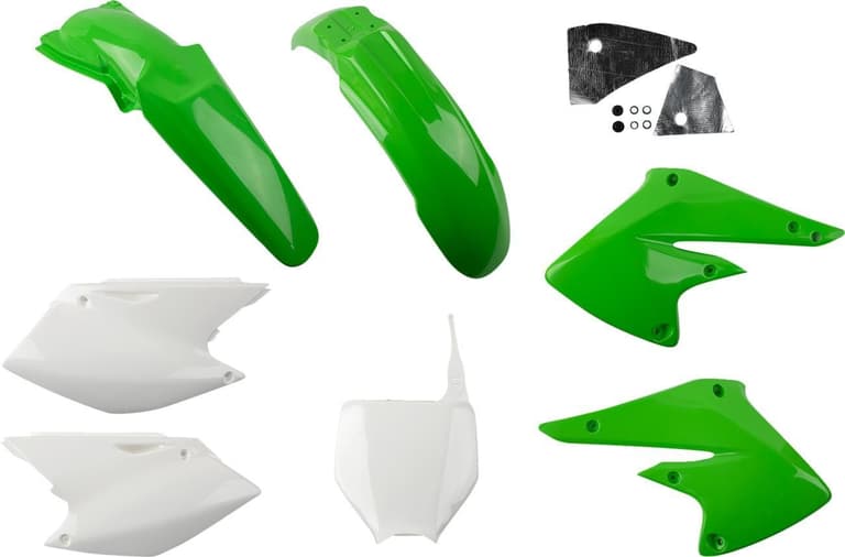 1O84-UFO-KAKIT203-999 Replacement Body Kit - OEM Green/White