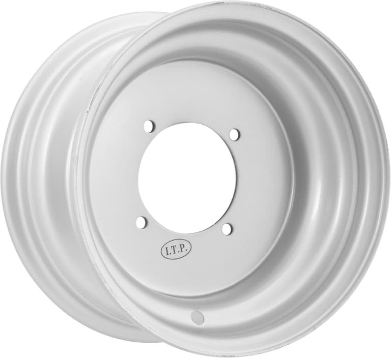 3DKK-ITP-1025785700 Steel Wheel - 10x5 - 2+3 Offset - 4/156 - Silver