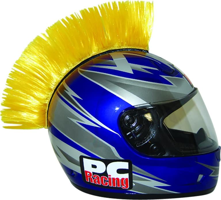 5CO-PC-RACING-PCHMYELLOW Helmet Mohawk - Yellow