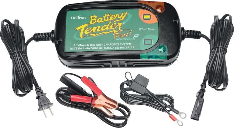 2Y29-BATTER-022-0185G-DL-WH High Efficiency Battery Tender Plus - 12V (1.25 amp)