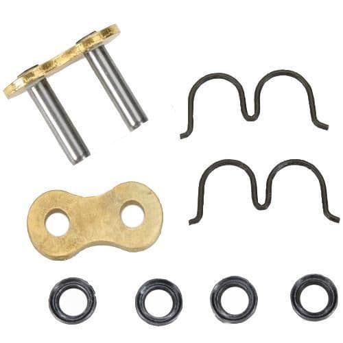 1K32-DID-520VT2-ZJ Rivet Connecting Link for 520 VT2 Enduro Racing T-Racing Chain - Natural