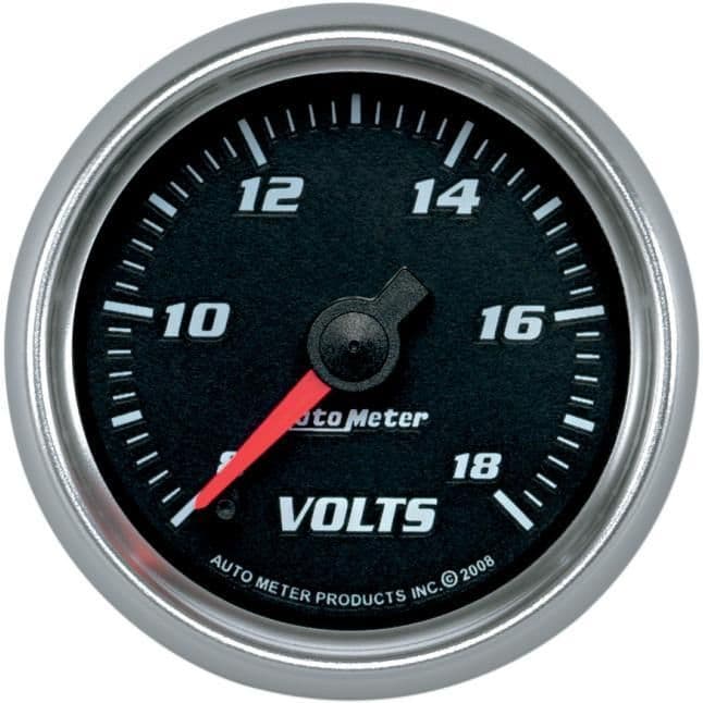 2AQU-AUTO-METER-19692 Cobalt 2 1/16in. Voltmeter