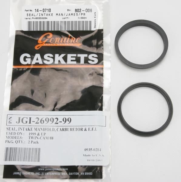 16I3-JAMES-GASKE-26992-99 Intake Manifold Seal Carb/EFI