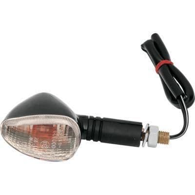 259I-K-S-TECHNOL-25-8415 Compact Flexible Marker Lights - Carbon Fiber/Amber Dual Filament