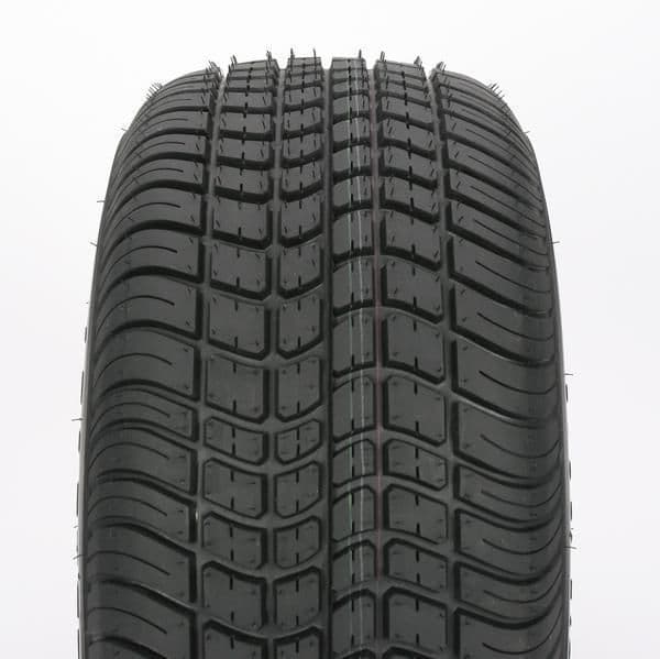 214W-KENDA-3H290 Trailer Tire/Wheel Assembly - 6-Ply Rated/Load Range C - 215/60-8 - 4 Hole Rim
