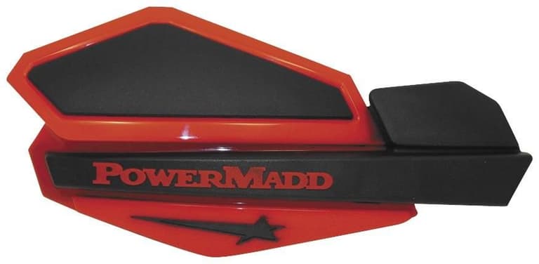 1PHL-POWERMADD-34207 Star Series Handguards - Honda Red/Black