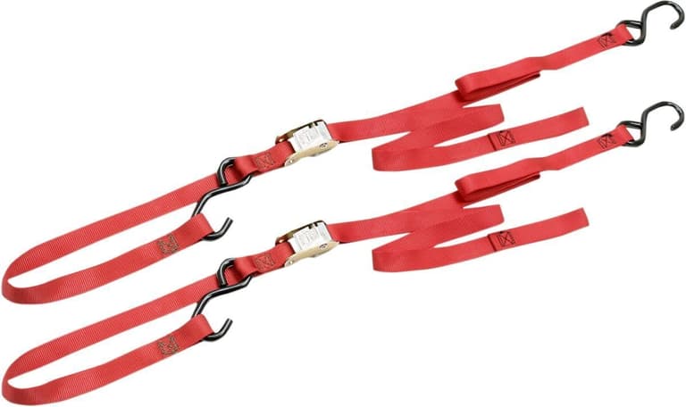 2YMT-ANCRA-49380-10 Integra Tie-Down - 1" x 5-3/4' - Red