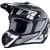 3BF-AFX-0110-5199 FX-17 Helmet - Force - Matte Black/White - Large