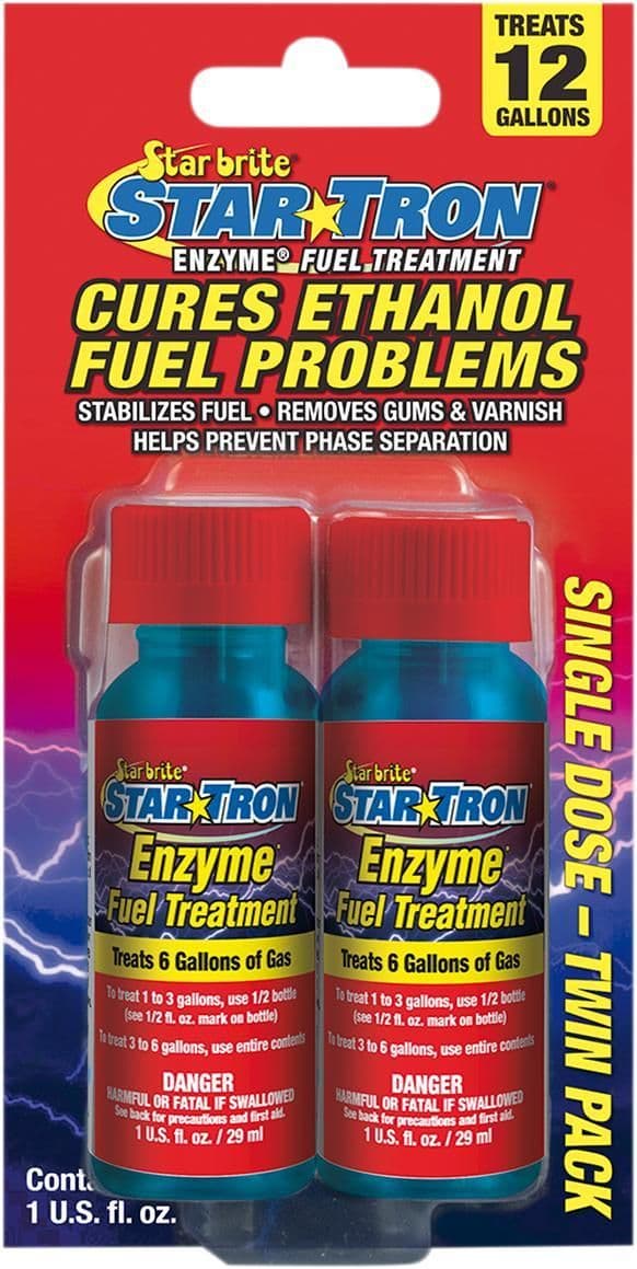 2XE7-STAR-TRON-14301 Enzyme Fuel Treatment - 1 U.S. fl oz. 2 Pack - Case of 12