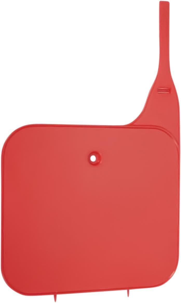 1LHH-UFO-HO02607061 Front Number Plate - Red