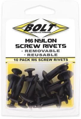 FRE-BOLT-2005-6SCRW Screw Rivet - M6 - 10 Pack