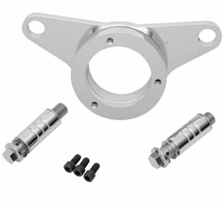 1BXP-NOVELLO-DN-506A Carb Support Bracket with Breather System for CV Carb/Delphi EFI Twin Cam