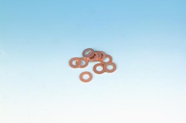 93OA-JAMES-GASKE-25437-86 Clutch Cable Washer - Copper