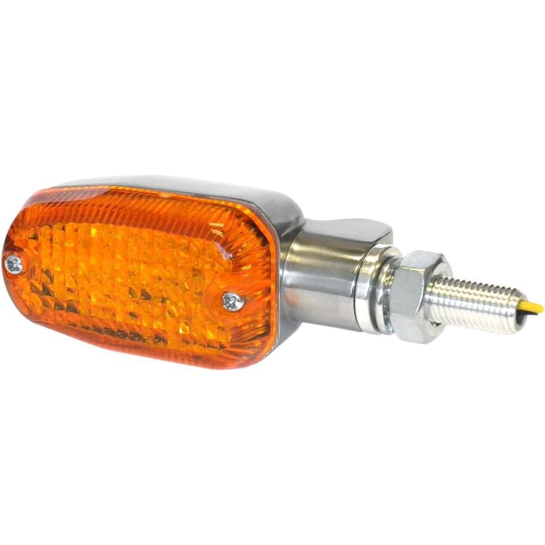 24D7-K-S-TECHNOL-26-7700 DOT LED Marker Lights - 2 wires - Polished/Amber