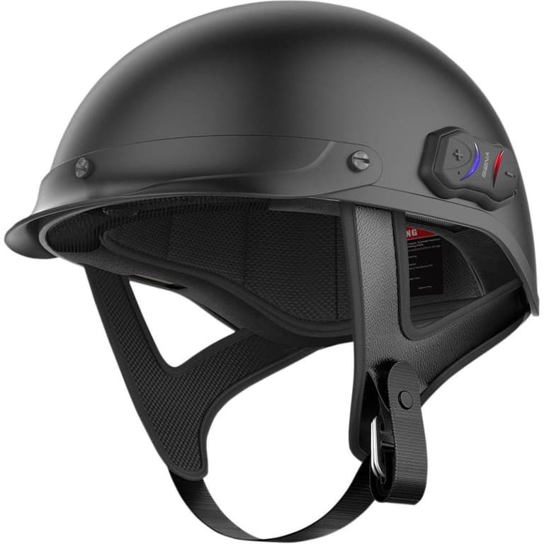86W7-SENA-CAVALRY-CL-MB-L Cavalry Solid Smart Helmet Matte Black - LG