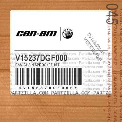 V15237DGF000 Cam Chain Sprocket 16T