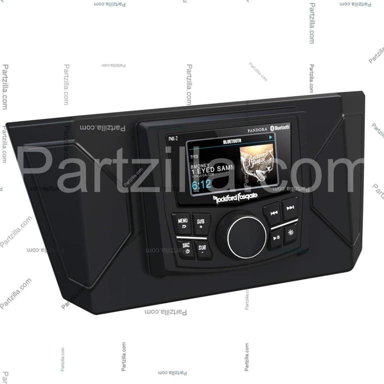 PMX-2 HEAD UNIT and MOUNT KIT by ROCKFORD FOSGATE