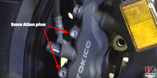 Honda CBR 600 brake pads