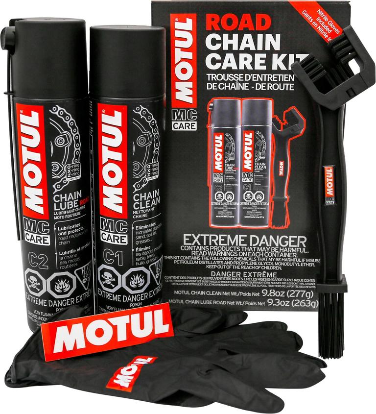 Motul bike chain cleaning kit