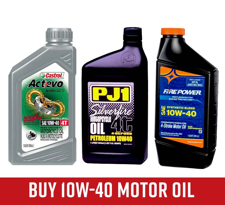 10W-40 motor oil