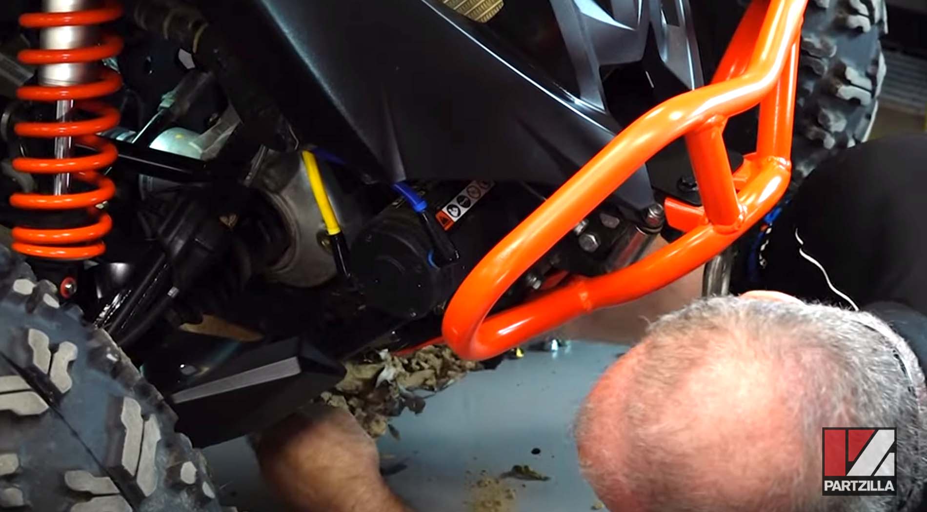 Can-Am Renegade skid plate upgrade