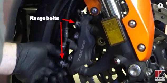Honda CBR600 front brake caliper rebuild