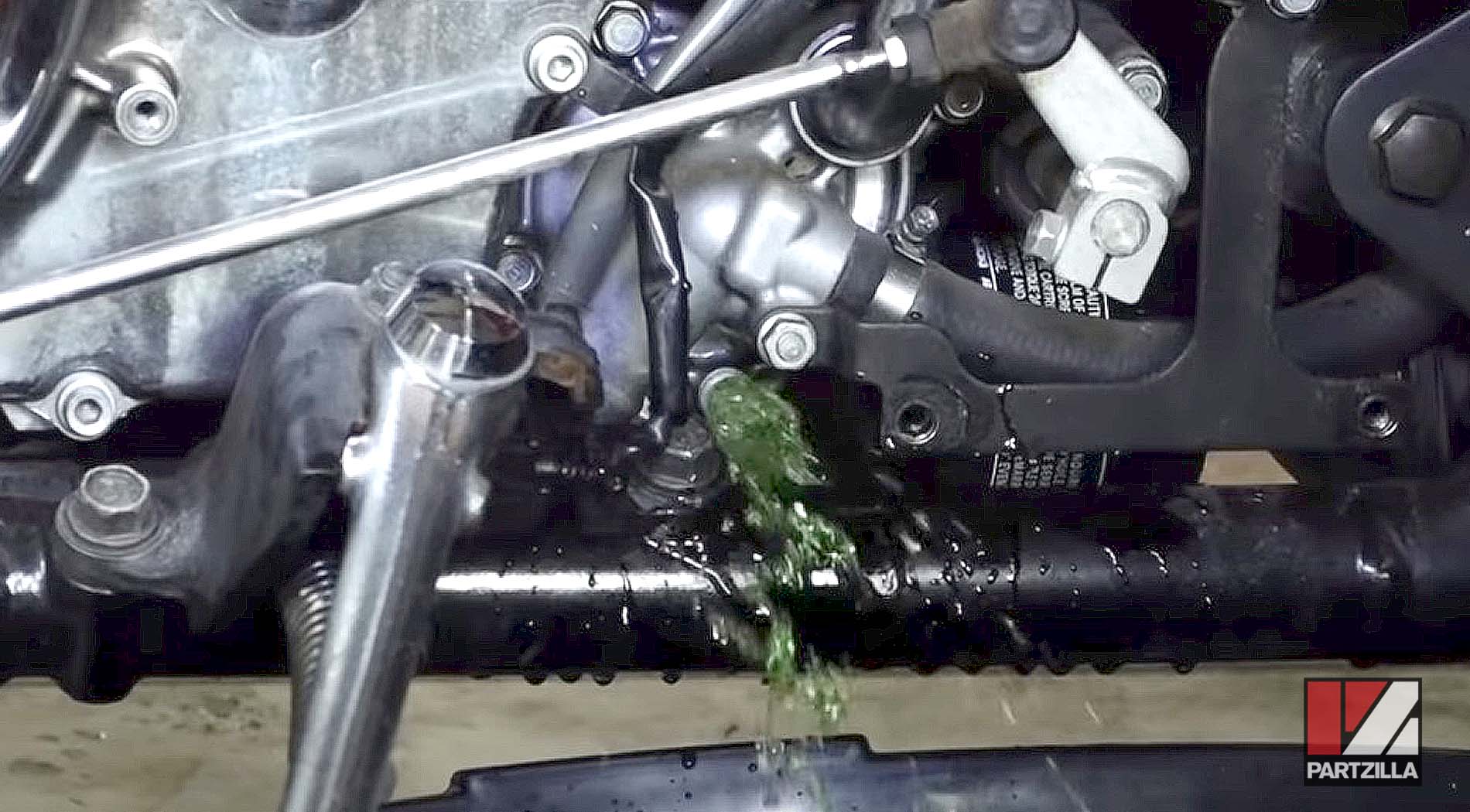 Motorcycle coolant leaks common causes