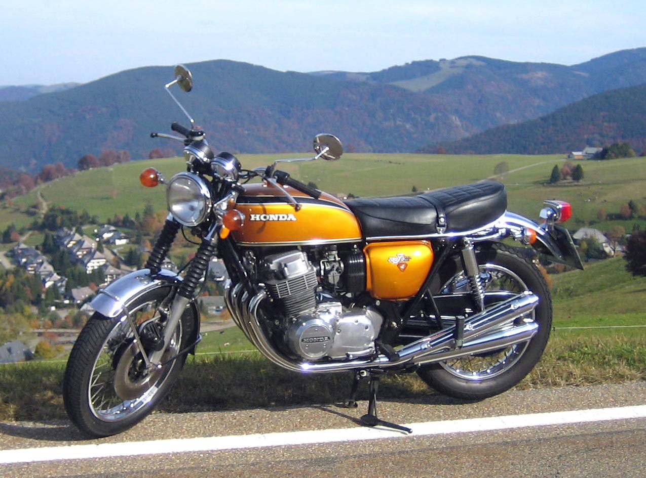 Honda CB750 vintage motorcycle