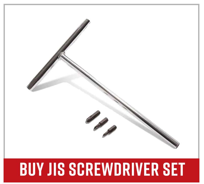 Buy JIS T-handle screwdriver set