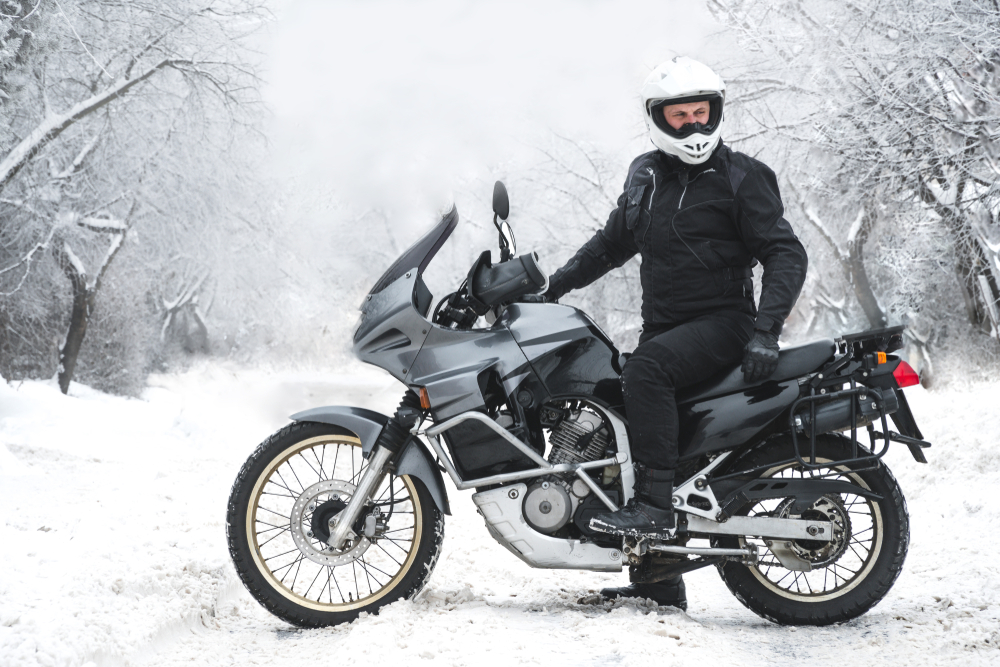 Motorcycle winter riding tips