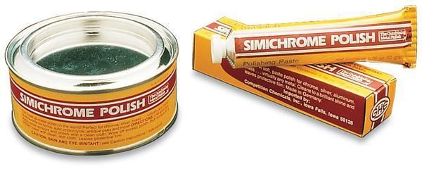 Simichrome metal polish and restore
