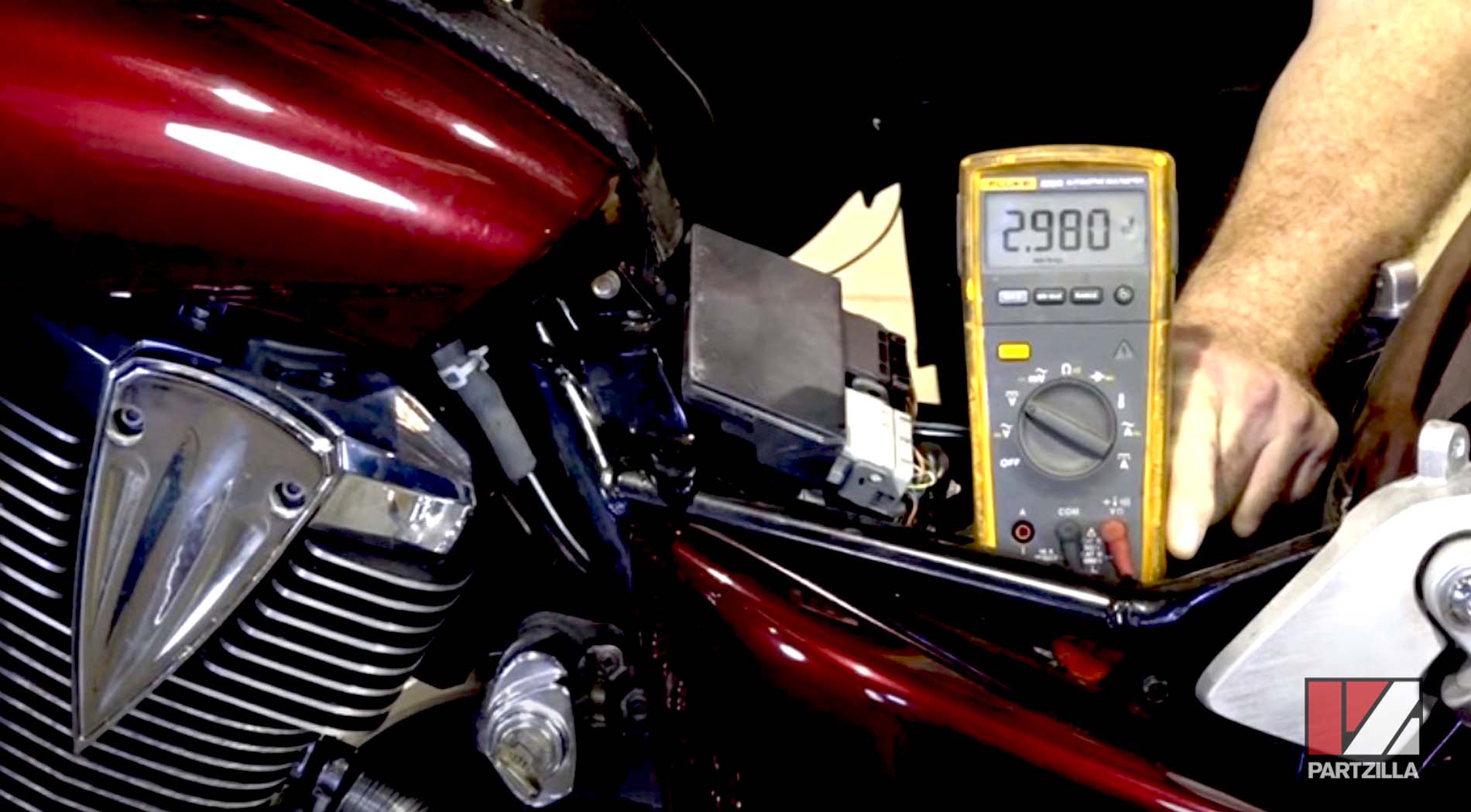 How to test a motorcycle battery