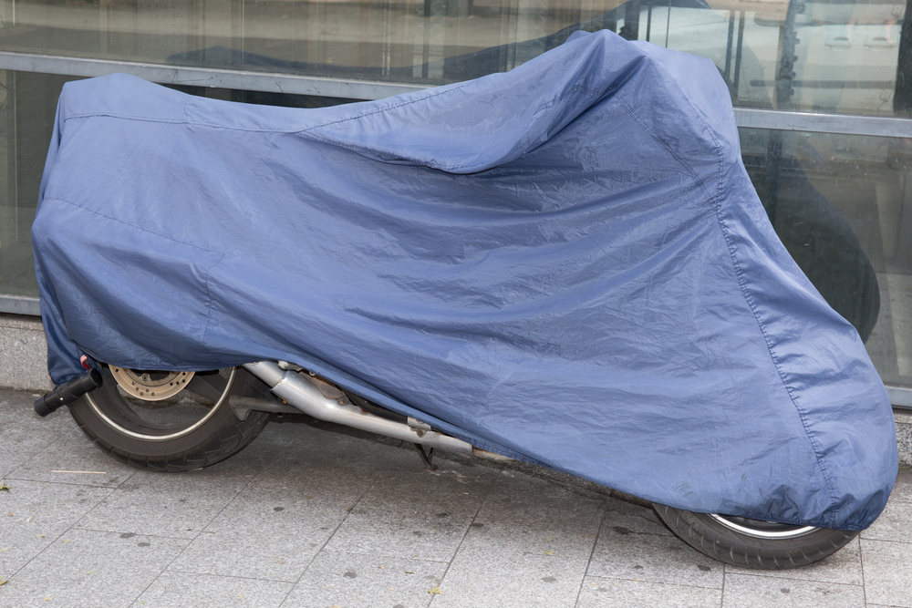 Winterize motorcycle cover 