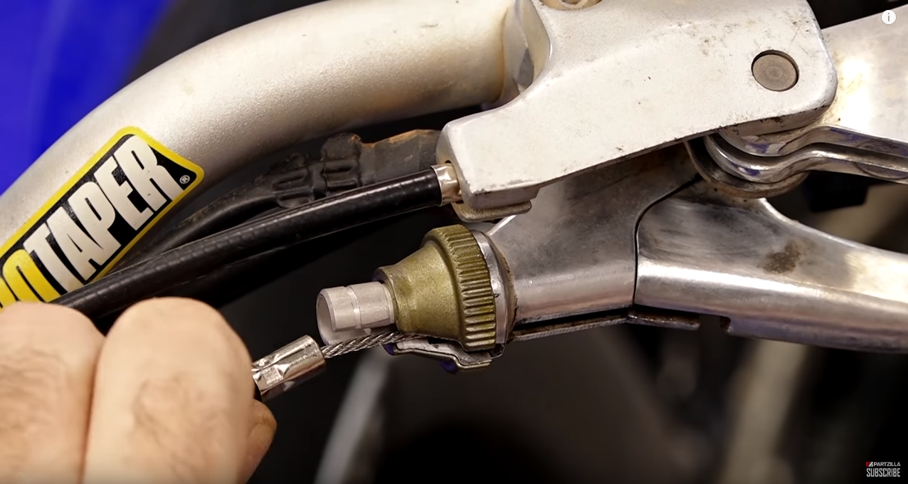 Yamaha ATV clutch cable adjustment