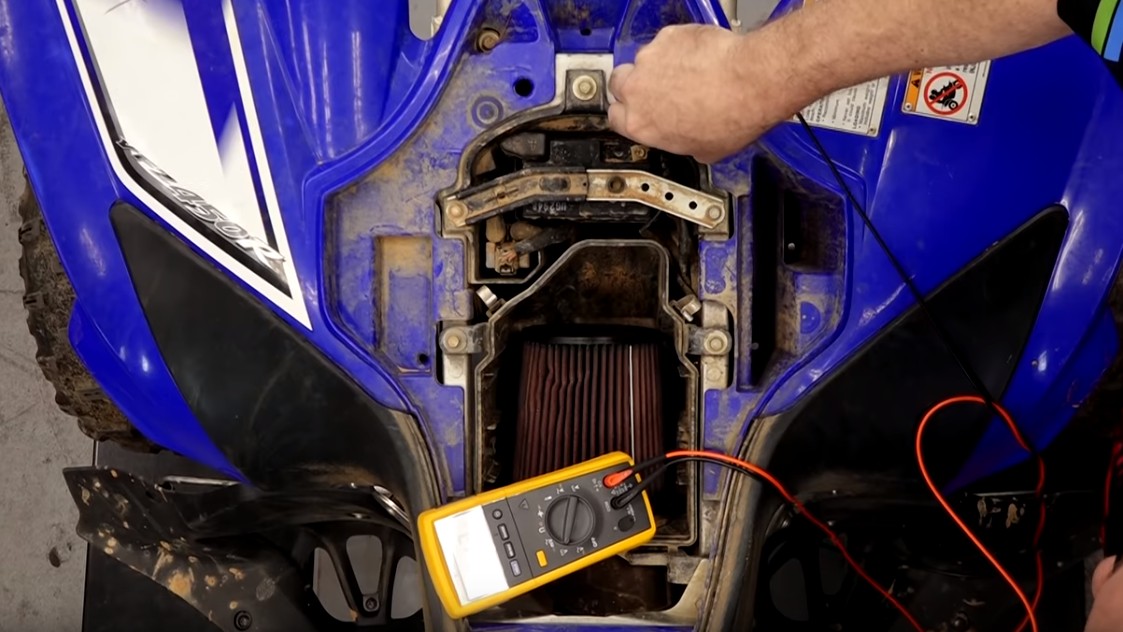 Yamaha ATV charging problems test