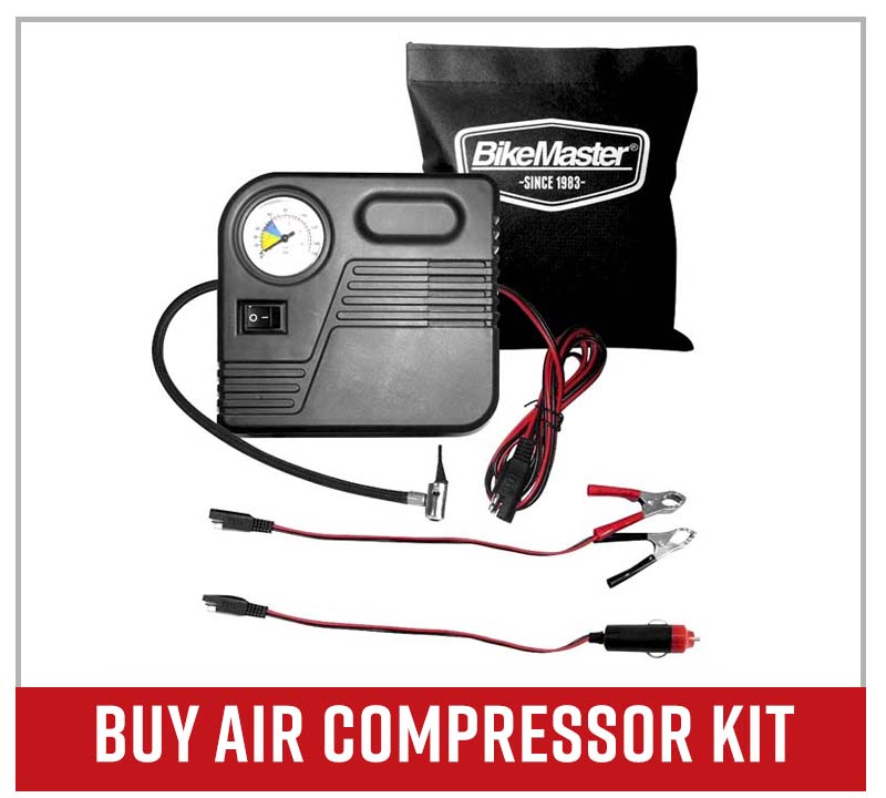Buy motorcycle tire air compressor kit