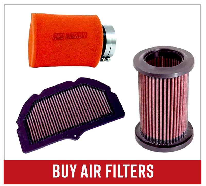 Buy powersports vehicle air filters
