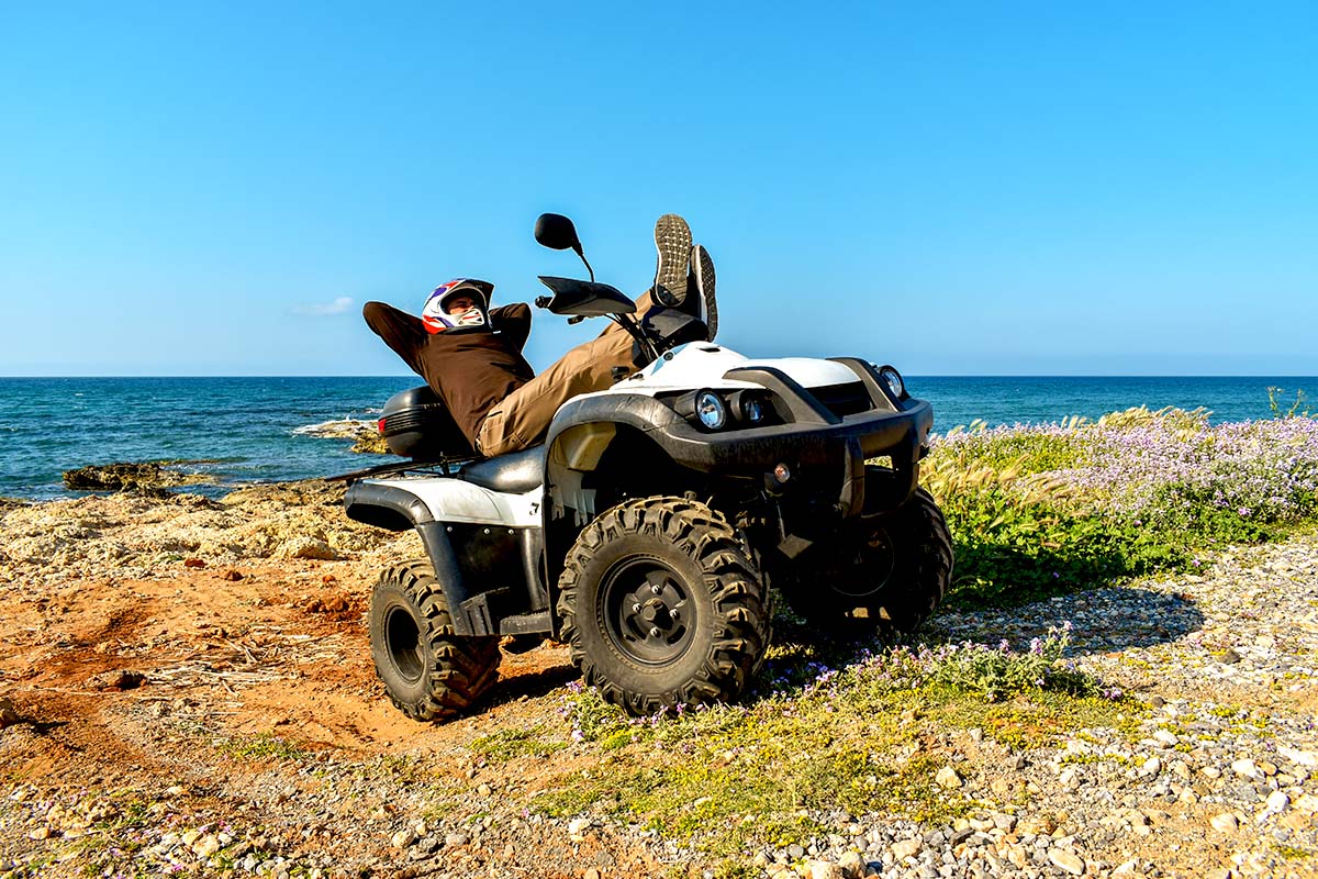 ATV riding health benefits stress relief