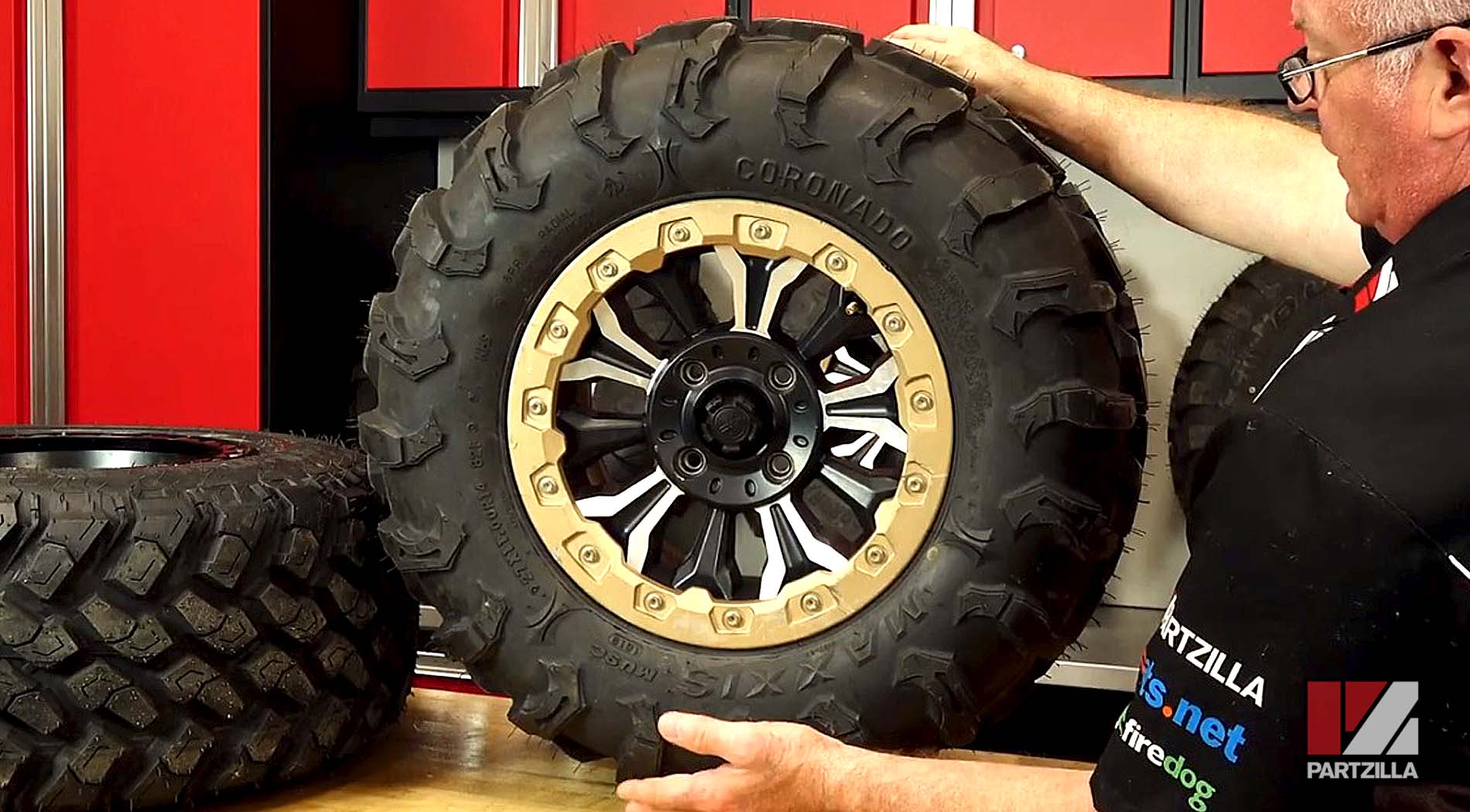 ATV side-by-side standard size tire