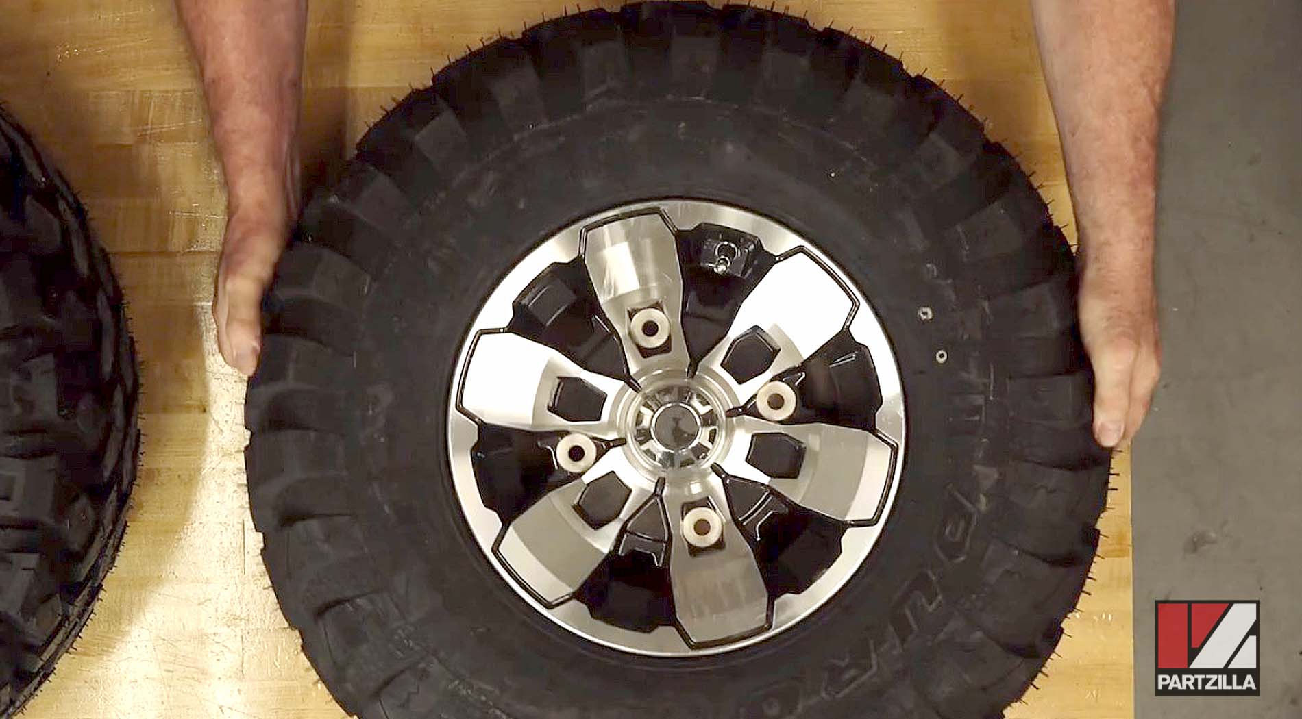 Utility ATV standard tire size