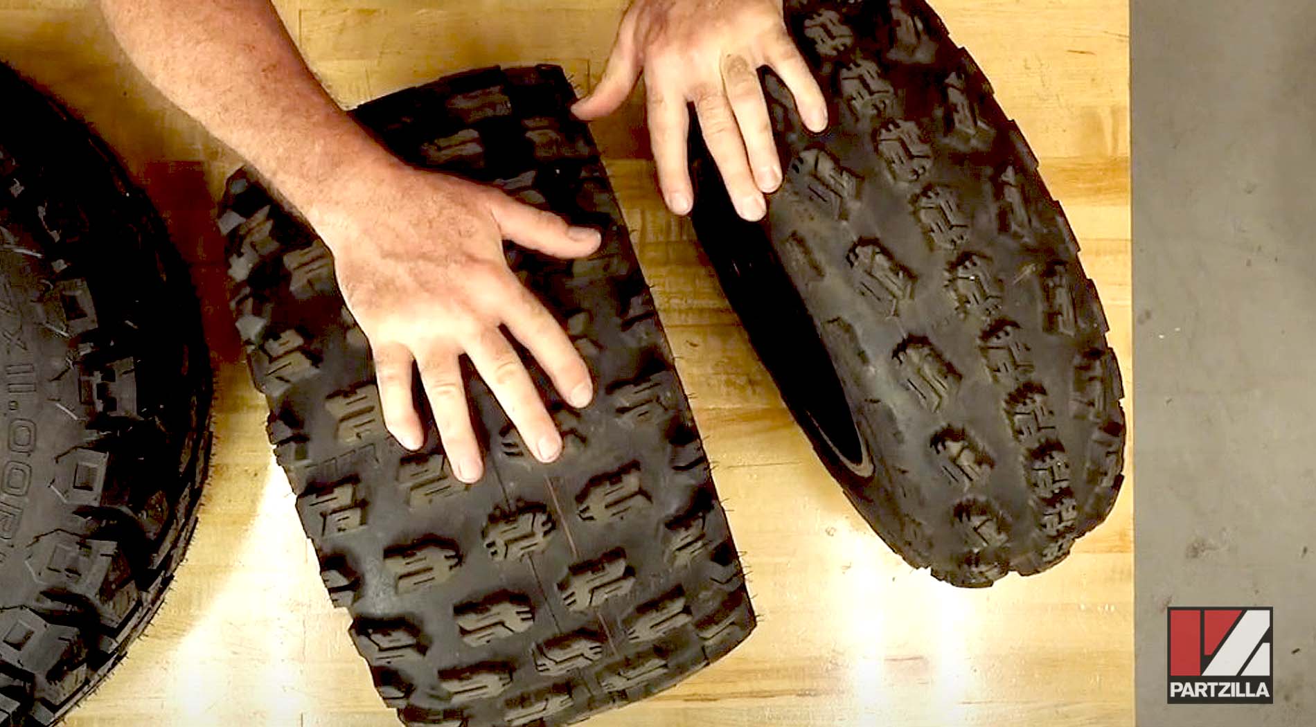 ATV side-by-side tires
