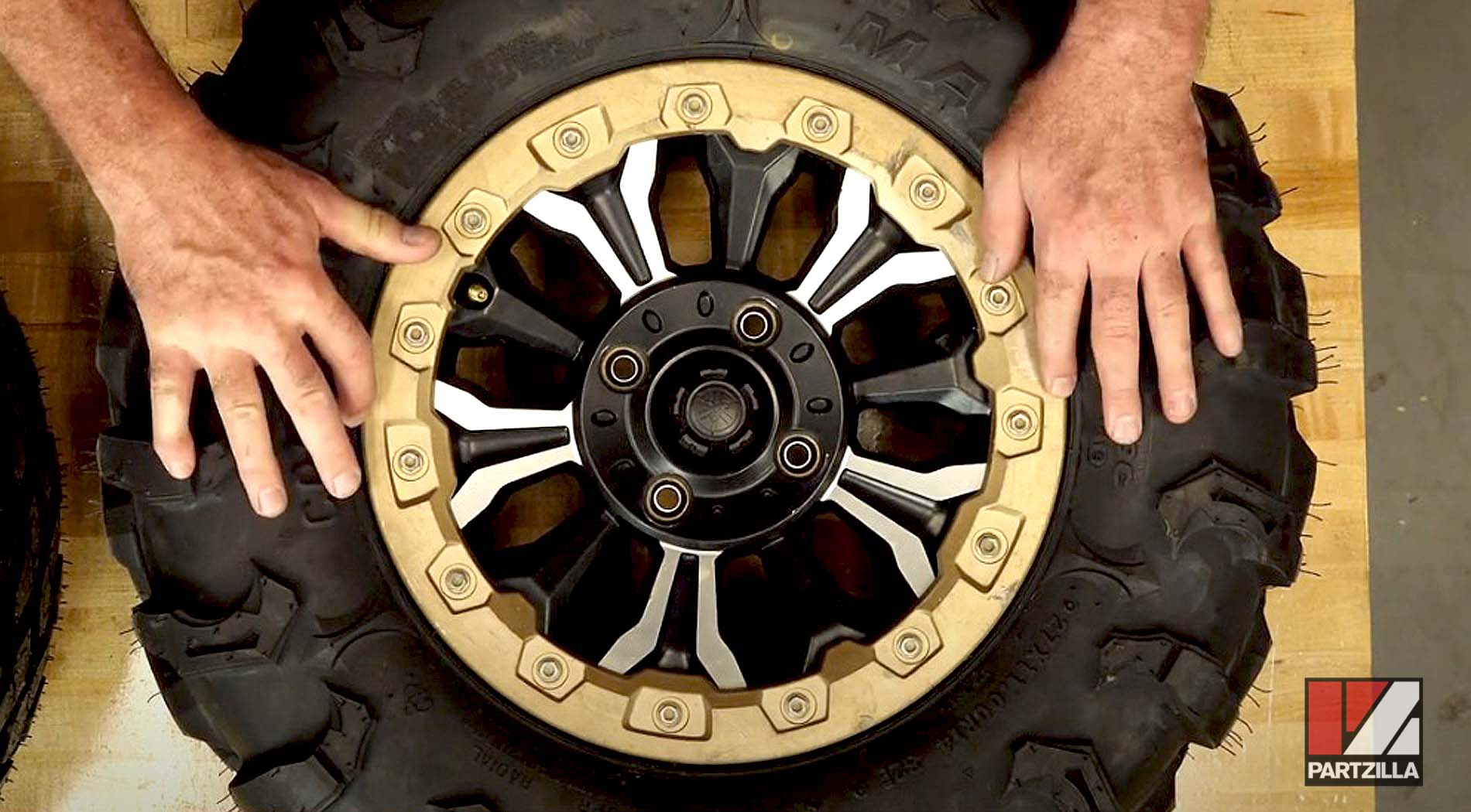 ATV UTV standard tire size diameter