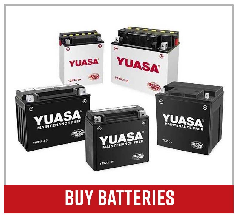 Shop for powersports vehicle batteries