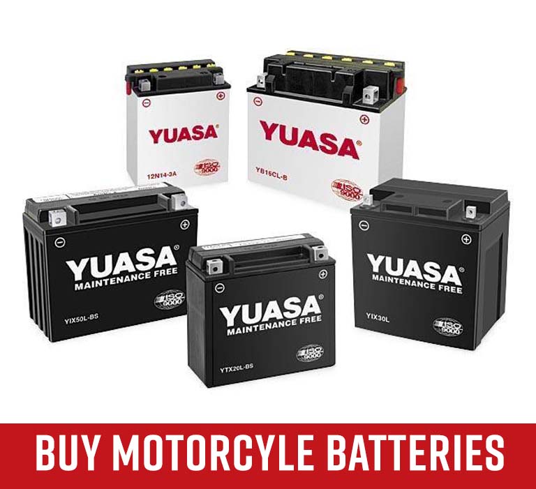 Shop for motorcycle batteries