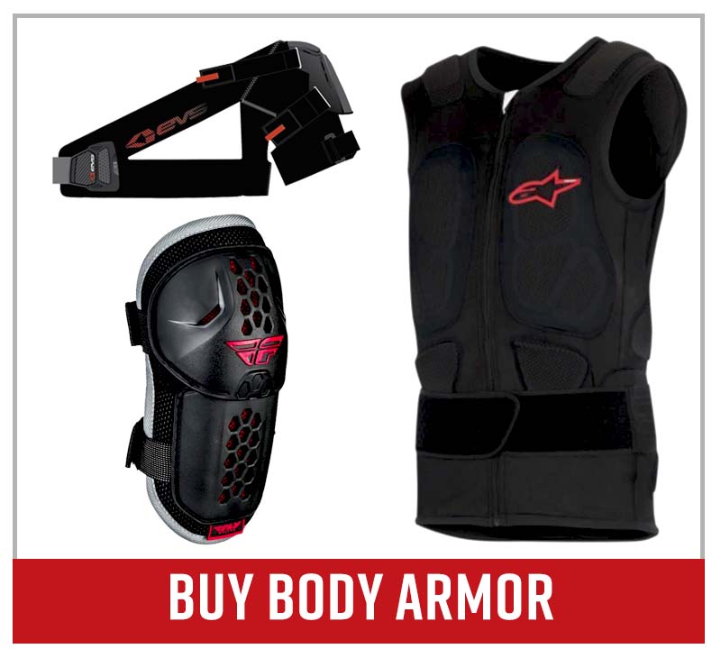 Buy offroad riding body armor