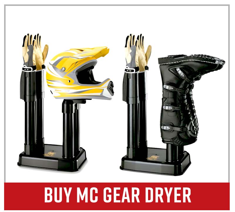 Buy motorcycle boots, helmet and gloves dryer