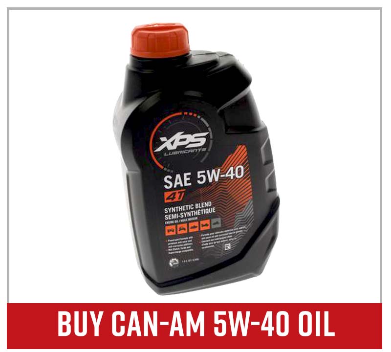 Buy Can-Am 5W-40 engine oil