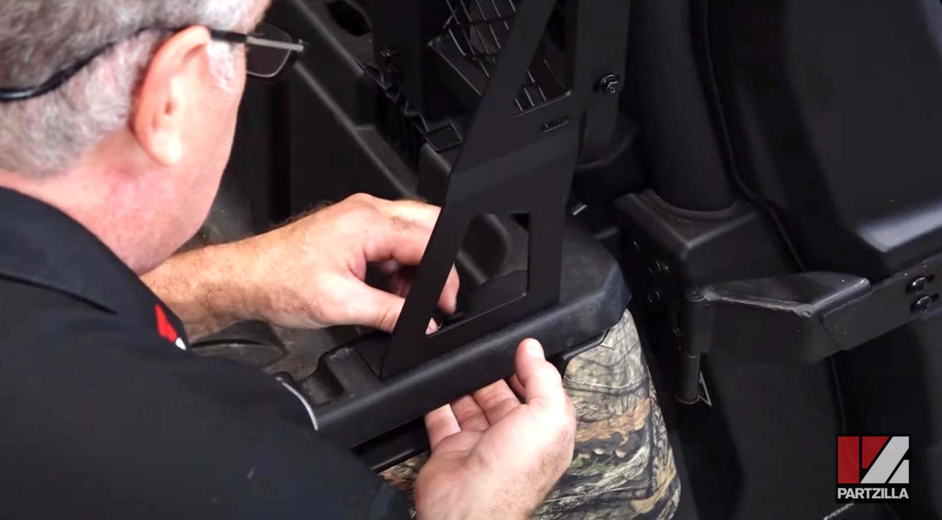 2021 Can-Am Defender Max side by side headache rack installation